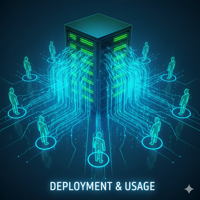 서비스 투입 및 사용 단계 이미지